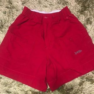 Red Aftco shorts
